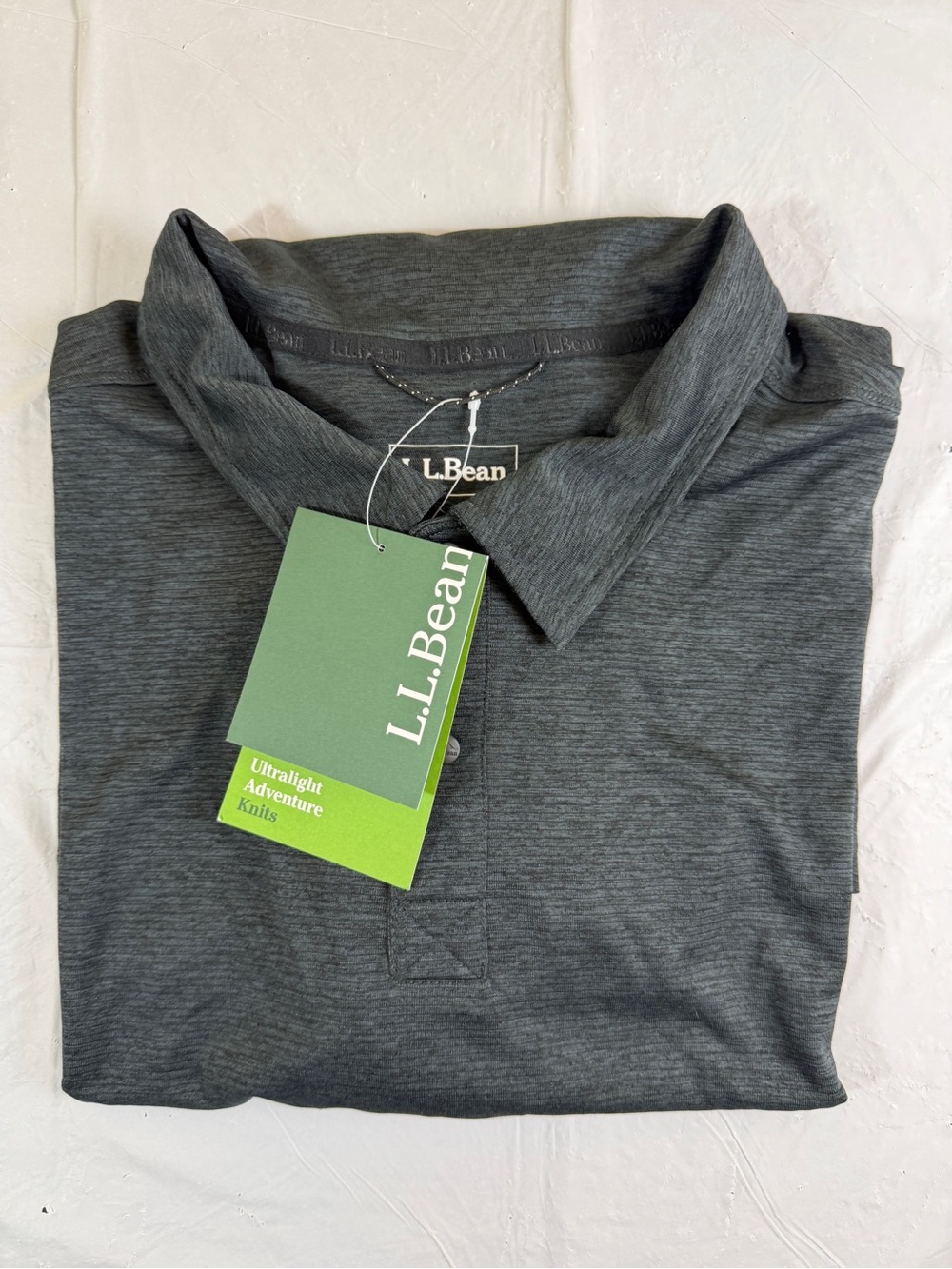 L.L. Bean Men's Polo Shirt - Charcoal